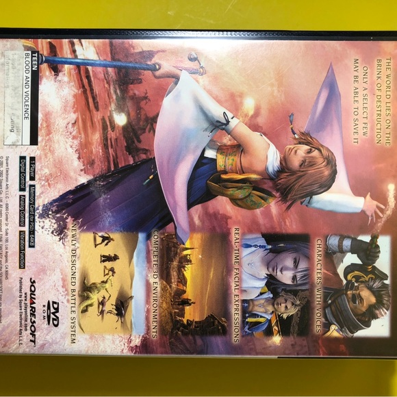 PS2 Game Bundle 4x: Devil May Cry, Final Fantasy X, Onimusha, Kya Dark Beginning - Picture 4 of 14